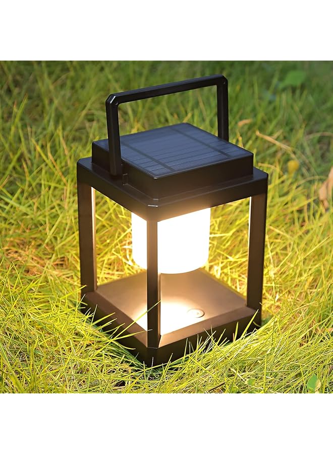 KASTWAVE Outdoor Camping Lamp LED Portable Rechargeable Solar Lamp Waterproof & Touch Control Outdoor Lamps Cordless Lights Outdoor Table Lamp for Patio Walking Camping Emergencies Power Outages - Image 1