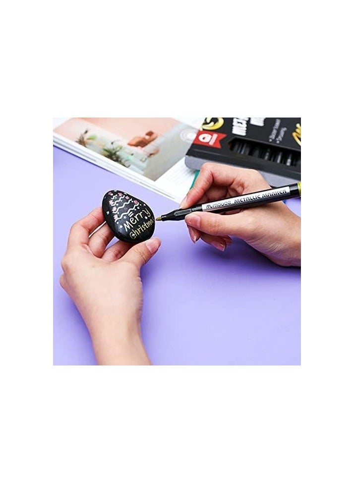 موبي-اقلام ماركر بطرف رفيع عبوة من 12 قطعة - Image 5