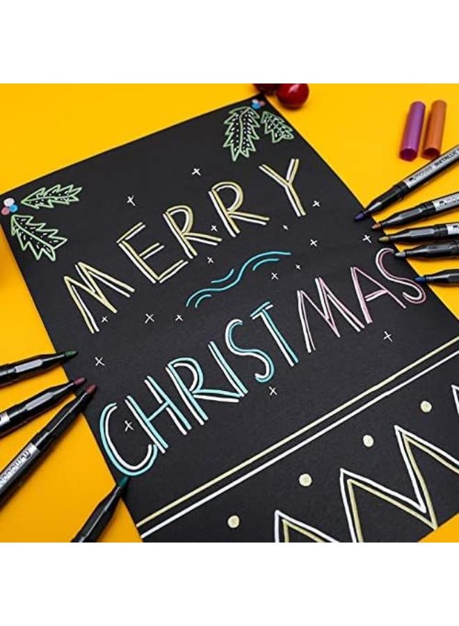 موبي-اقلام ماركر بطرف رفيع عبوة من 12 قطعة - Image 3