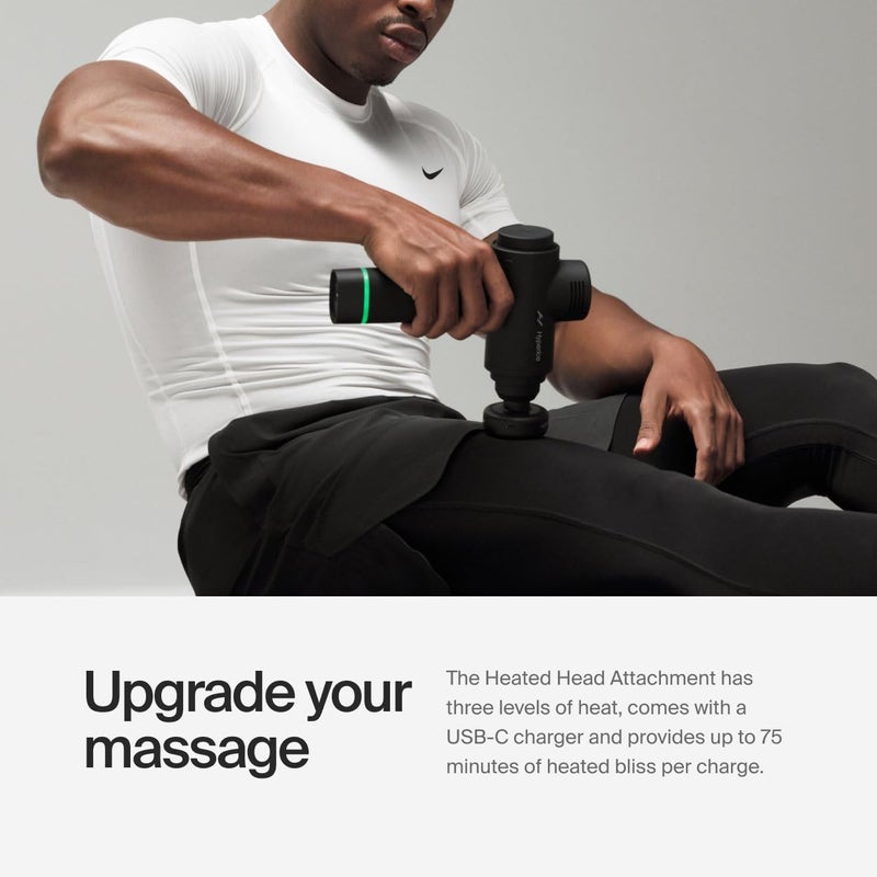 HYPERICE ملحق رأس مدفأ هايبرفولت من هايبر آيس - متوافق مع جميع طرازات هايبرفولت - استرخِ وحرر العضلات المتعبة والمشدودة - FSA و HSA - Image 3