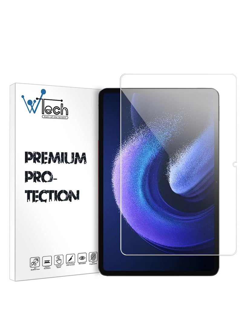 Wtech Xiaomi Pad 6 / Pad 6 Pro 11 Inch 2023 9H Ultra HD Series Screen Protector (TSG9CN) - Clear  - Image 1