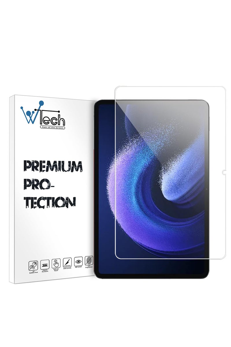 Wtech Xiaomi Pad 6 / Pad 6 Pro 11 Inch 2023 9H Ultra HD Series Screen Protector (TSG9CN) - Clear - Image 1