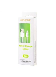 ADATA ADATA Lightning Cable for Apple Iphone MFi|  1M | White  - Image 2