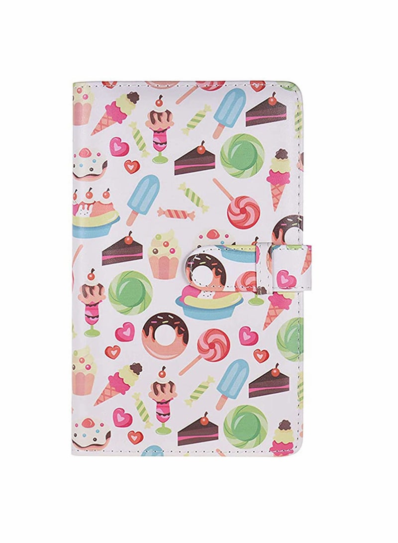 Captaintech 96 Pockets Mini Photo Album, Portable PU Leather Photo Picture Photo Book, for Fujifilm Instax Mini 9 8 7s 70 25 50s, 90 Color Films Photo Camera Paper for Name Card Credit Card - Image 1