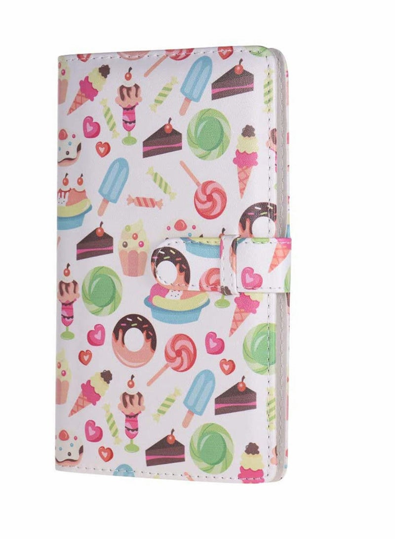 Captaintech 96 Pockets Mini Photo Album, Portable PU Leather Photo Picture Photo Book, for Fujifilm Instax Mini 9 8 7s 70 25 50s, 90 Color Films Photo Camera Paper for Name Card Credit Card - Image 5