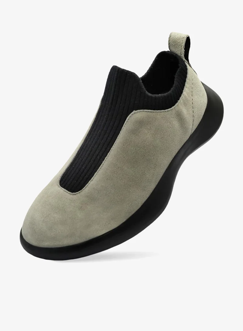 DUOZOULU SK Clear Suede Trainer