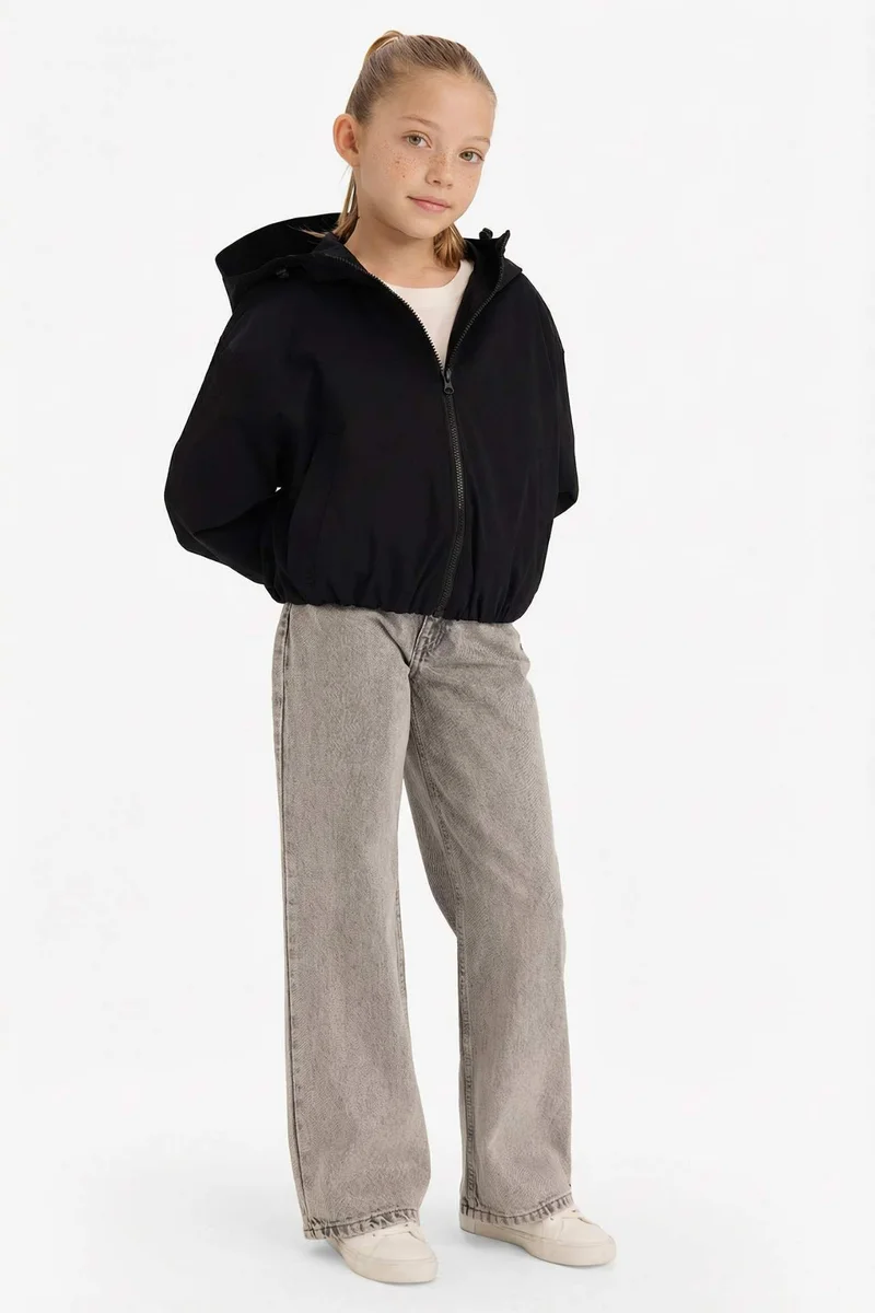 ديفاكتو Girl Hooded Raincoat