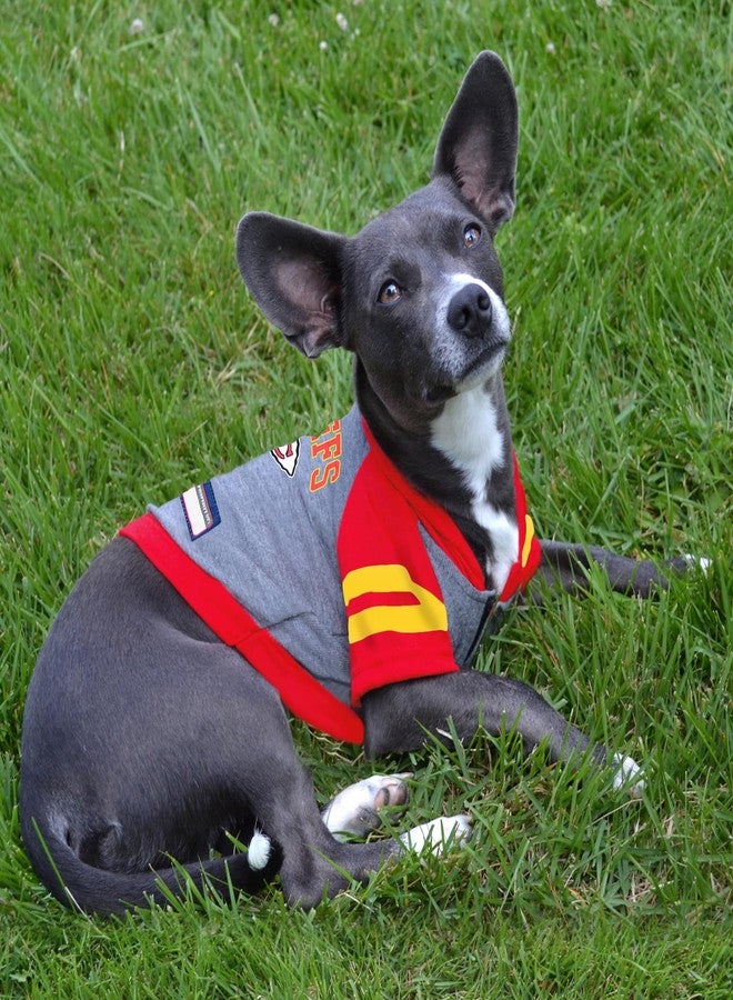 Pets First NFL Kansas City Chiefs Hoodie for Dogs & Cats. | NFL Football Licensed Dog Hoody Tee Shirt, Medium| Sports Hoody T-Shirt for Pets | Licensed Sporty Dog Shirt - Image 5