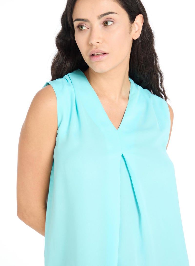 The Label Life Inverted Pleat Top - Image 4