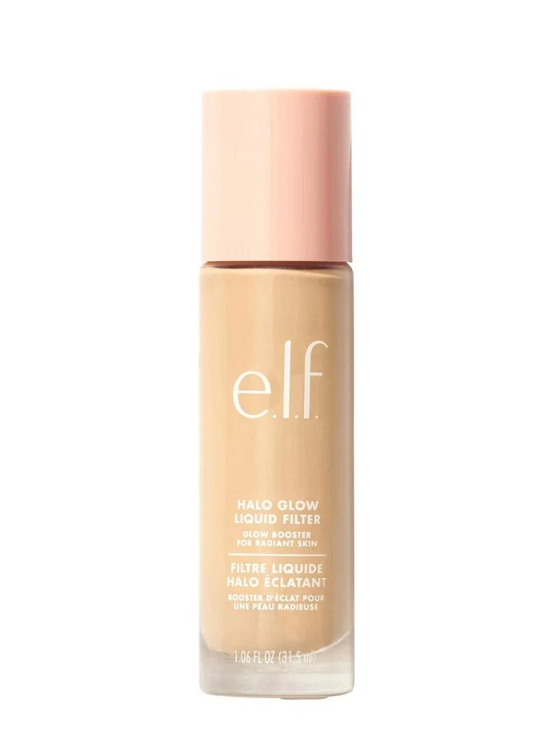elf Halo Glow Liquid Filter 0.5 Fair, Complexion Booster For A Glowing, Soft-Focus Look, Infused With Hyaluronic Acid, Vegan & Cruelty-Free  - Image 1