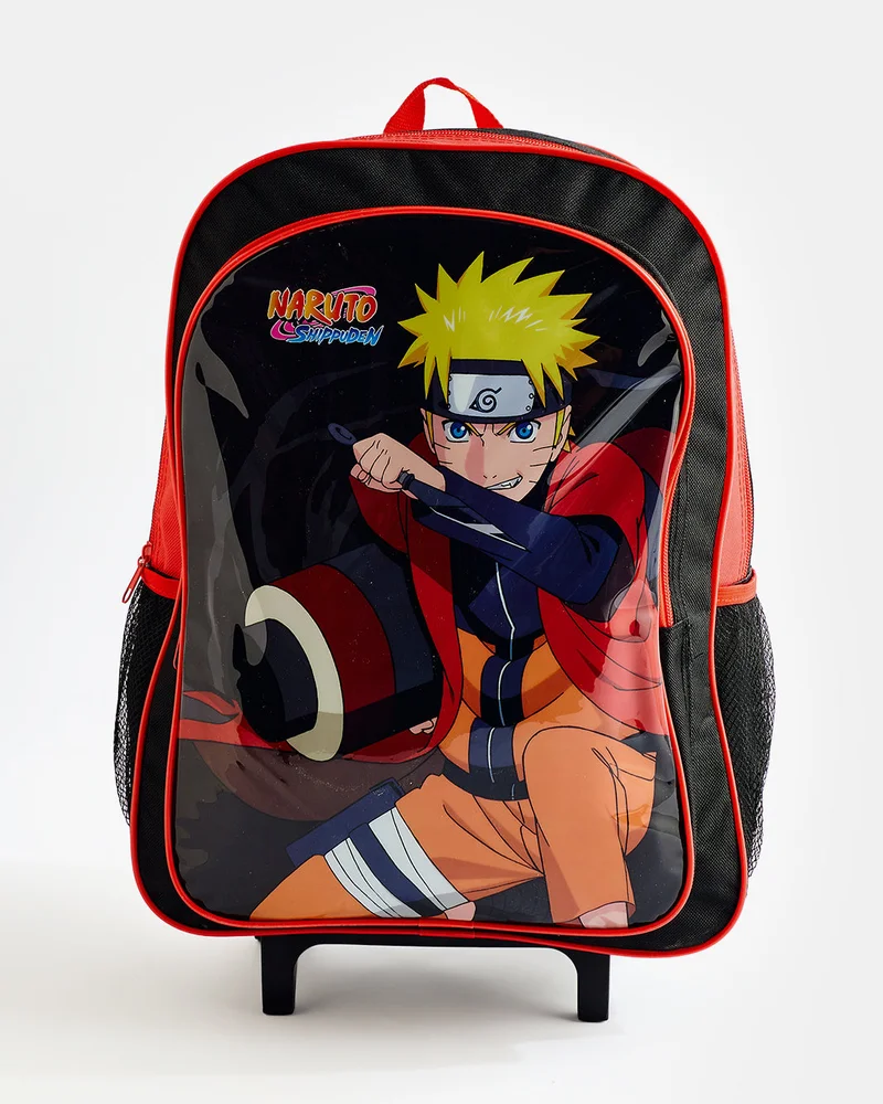 Redtag Naruto 5-In-1 School 16 Inch Trolley Bag Set