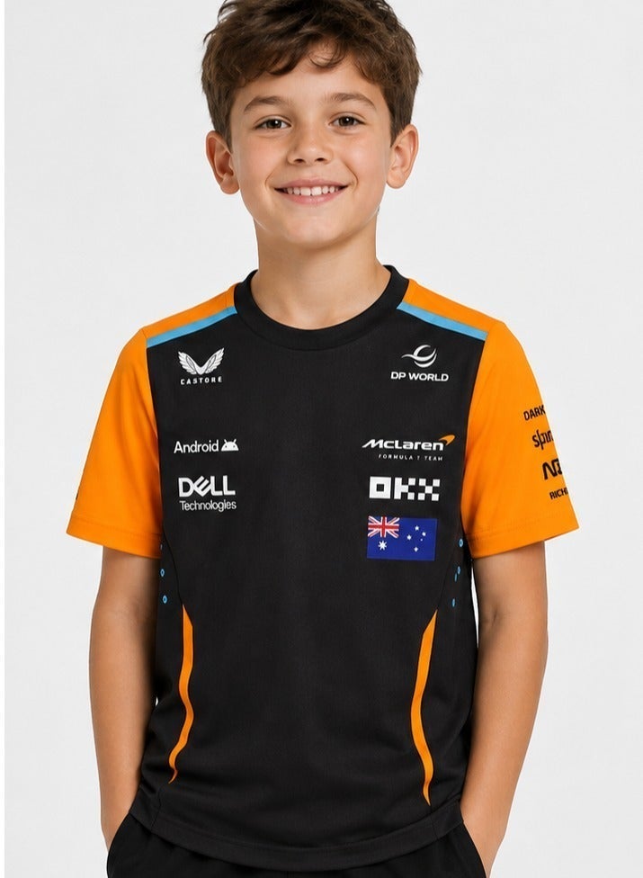 MCLAREN REPLICA SET UP KID'S T-SHIRT PIASTRI - Image 3