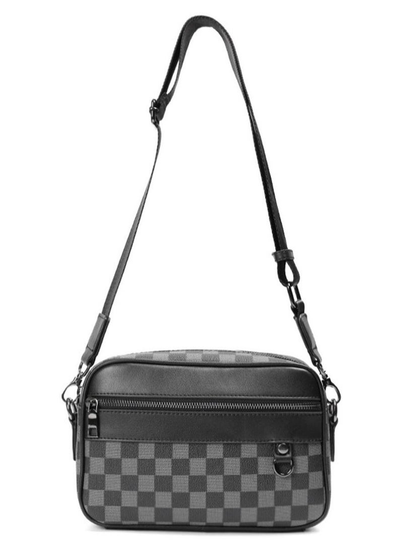 حقيبة كتف صغيرة جديدة للرجال حقيبة كروس بودي حقيبة رياضية ترفيهية حقيبة كتف صغيرة للرجال - Image 1