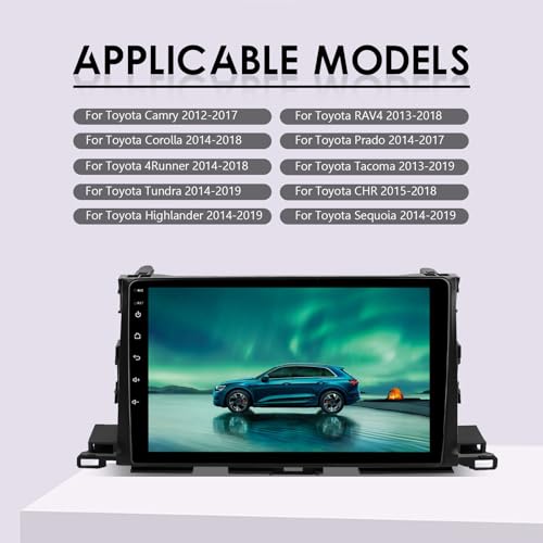 ViaBecs 16PIN Car Radio Wiring Harness for Toyota Corolla RAV4 Camry 4Runner Tundra Highlander 2014-2018, Aftermarket Stereo Wire Harness with CANBUS Adapter Support JBL Amp, Backup Camera, SWC - Image 2