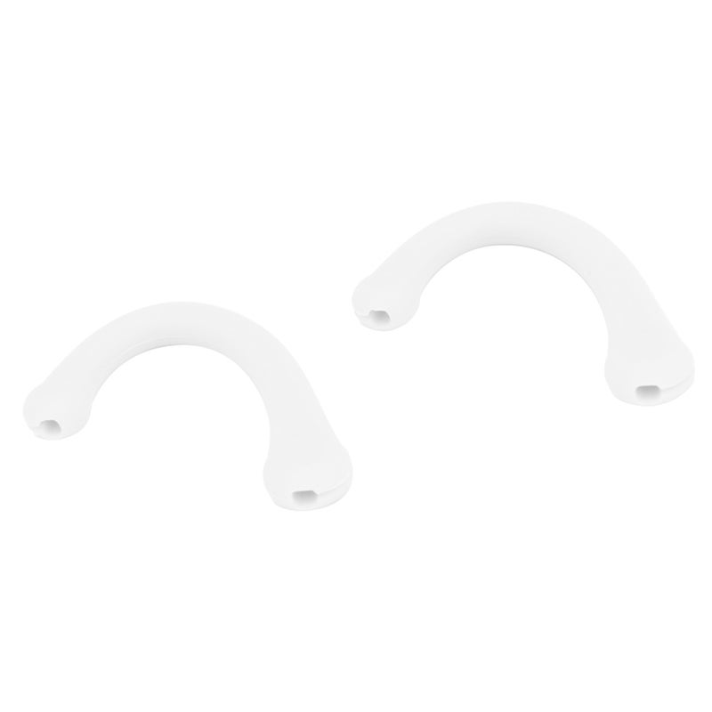 10 Pairs Soft Silicone Ear Protection Hook Mouth Muffle Ear Retainers Comfortable Ear ProtectorWhite - Image 4