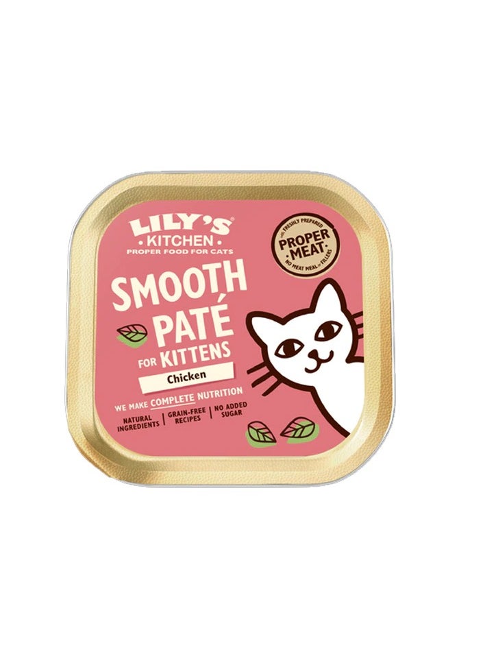 Lily's Kitchen - Lily's Kitchen Chicken Pate Kitten Wet Food 85 G - Image 1