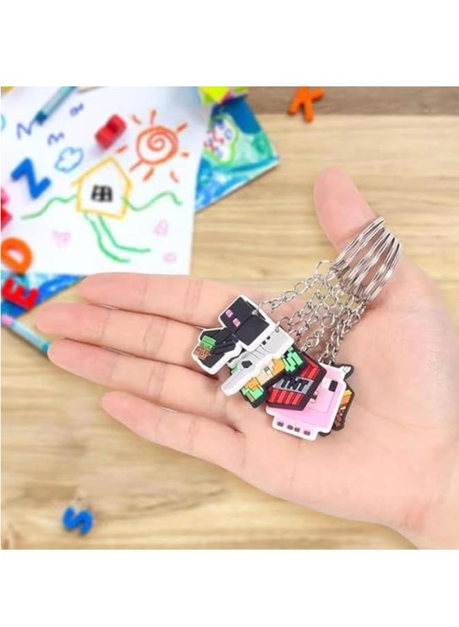 10 Pcs Keychains Party Fvours for Birthday Crackers - Image 3