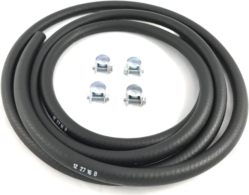 The Stop Shop Fuel Hose 30R7 5/16" I.D. 7 Feet with Clamps