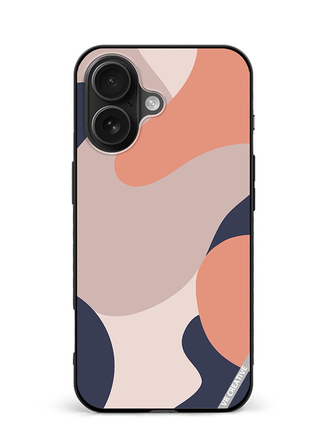 VR CREATIVE Protective Case Cover For Apple iPhone 16 Layered In Design Multicolour