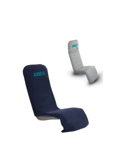 JOBE Infinity Comfort Chair Grey For Infinity Island With Towel Blue  - Image 1