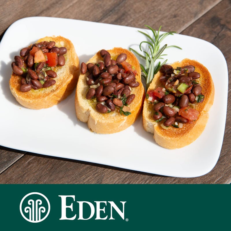 Eden Organic Black Soybeans, 15 oz Can (6-Pack), Complete Protein, No Salt Added, Non-GMO, Gluten Free, U.S. Grown, Heat and Serve, Macrobiotic, Soy Beans - Image 5