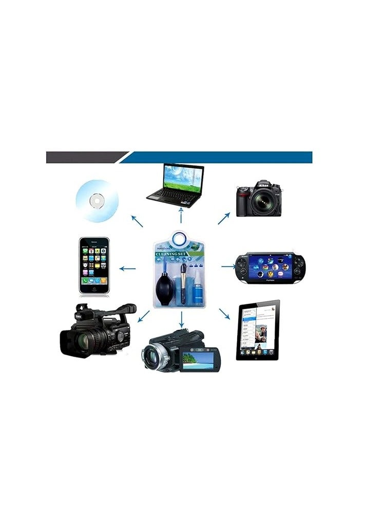 Handboss مجموعة تنظيف شاشة الكمبيوتر المحمول باللون الأزرق الفاتح - Image 2