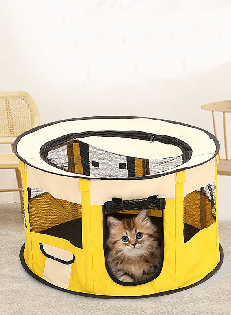 Kidle Folding Dog Cage Pet Tent Outdoor Dog Bed Enclosure Cat Cage Puppy Cage - Image 2