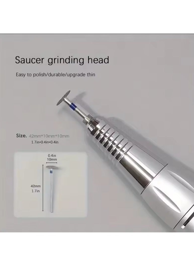 Goolsky Removal Head Diamond Electric Nail Drill Bit Disc Grinding Burr T Mills Grinder Cuticle Cutter Art Tools Nail Polishing Bits  - Image 4