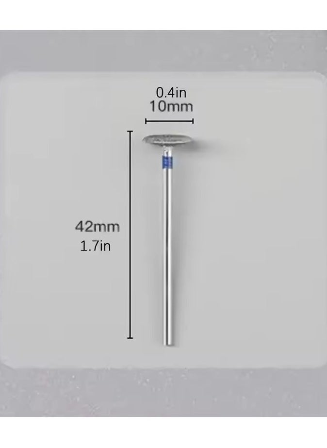 Goolsky Removal Head Diamond Electric Nail Drill Bit Disc Grinding Burr T Mills Grinder Cuticle Cutter Art Tools Nail Polishing Bits  - Image 3