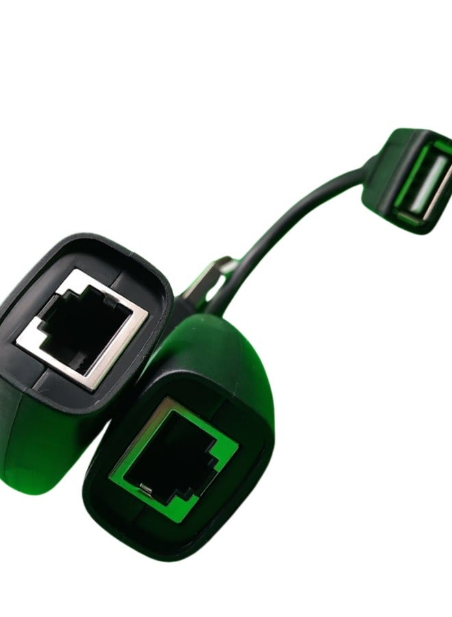 محول تمديد USB RJ45 بطول 150 قدمًا | مدّ أجهزة USB حتى 150 قدمًا | متوافق مع التوصيل والتشغيل - Image 3