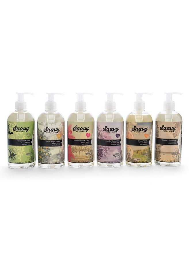 Saavy Naturals Saavy Naturals 2 PACK Lavender Chamomile Organic Hand Wash 12 oz x 2 -Pump Bottle  - Image 3