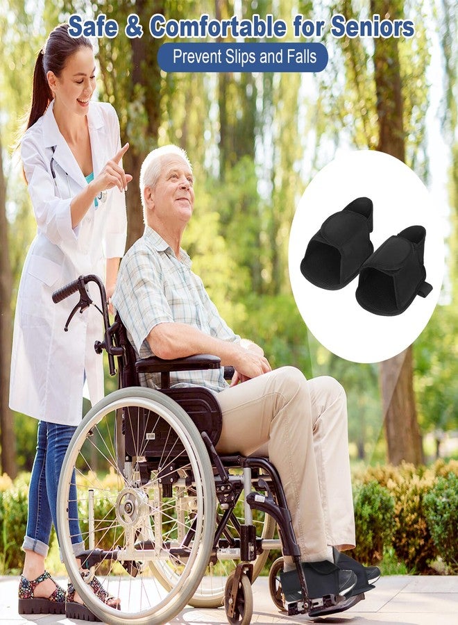 JCWPVA Adjustable Wheelchair Foot Straps for Leg Supports: Durable, Easy to Install, Secure Restraints for Seniors, Disabled, and Post-Surgery Patients,Perfect Foot & Leg Rests - Image 4