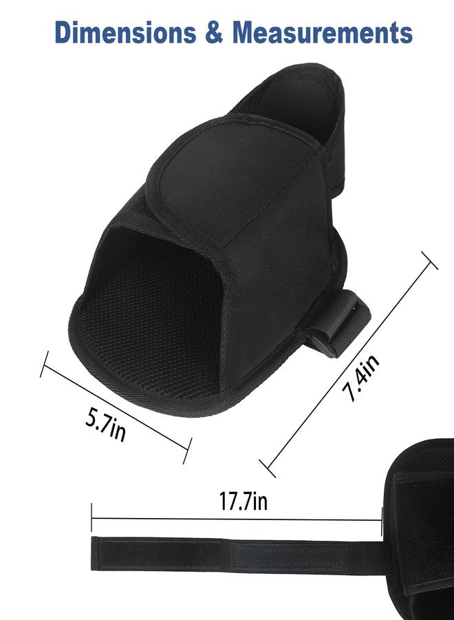JCWPVA Adjustable Wheelchair Foot Straps for Leg Supports: Durable, Easy to Install, Secure Restraints for Seniors, Disabled, and Post-Surgery Patients,Perfect Foot & Leg Rests - Image 2