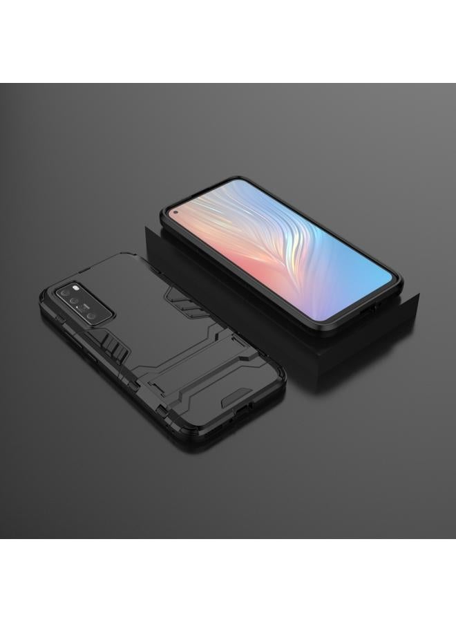 اس-توب جراب لهاتف Huawei nova 7 5G مصنوع من مادة PC + TPU المقاومة للصدمات مع حامل غير مرئي - Image 2