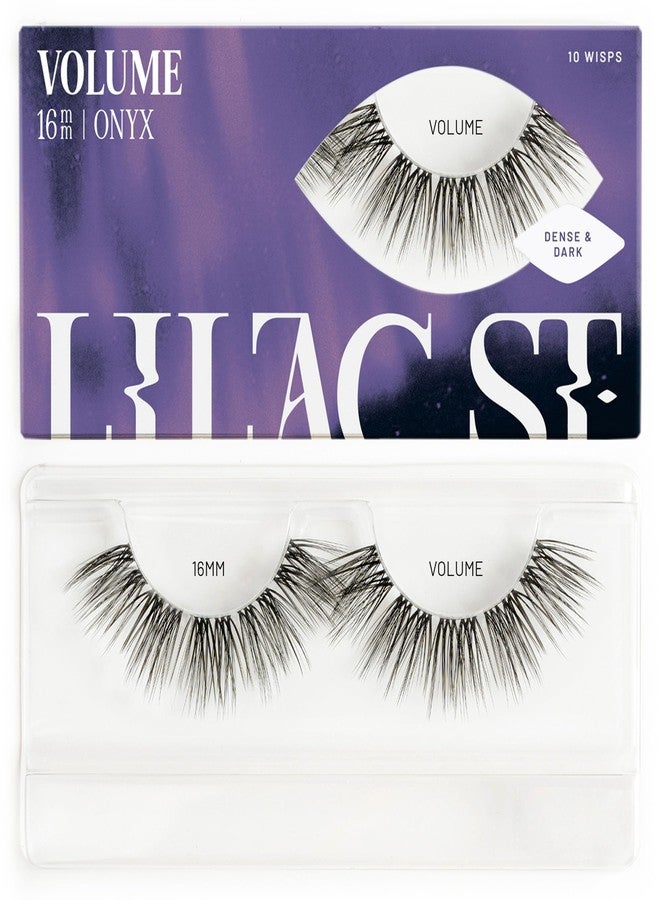 Lilac St. Lilac St - Volume Dramatic Faux Eyelash Clusters (16mm) - Dense & Distinctive Look - DIY Lash Extension Wisps - Lightweight & Lifelike - Lasts 10 Days - Korean Silk - Cruelty Free, Vegan - 10 Lashes - Image 1