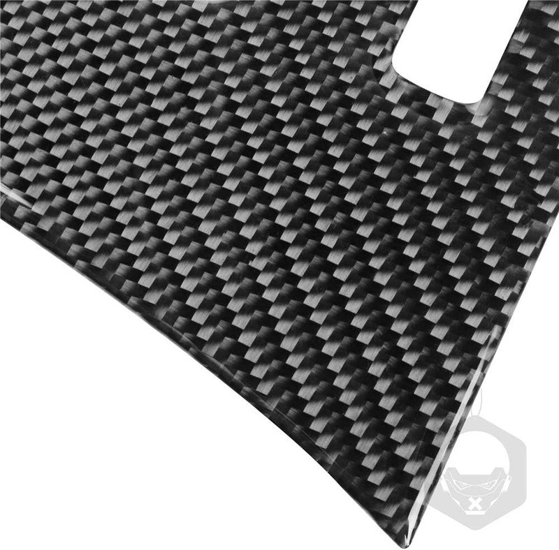 cheekyglo Car Cron Fiber Decortive Sticker, Car utomtic Ger Shift Control Pnel Trim Sticker Decortion Self-dhesive ccessories Fit for Dodge Chrger LD 7th SE SXT SRT8 2011-2014- - Image 1