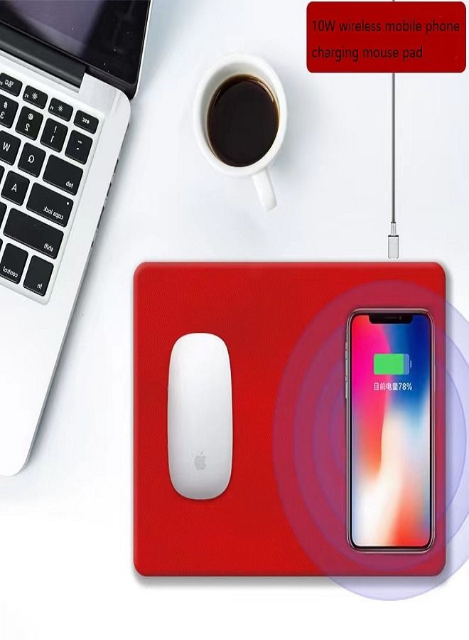 10W wireless charging mouse pad for mobile phones - Image 3