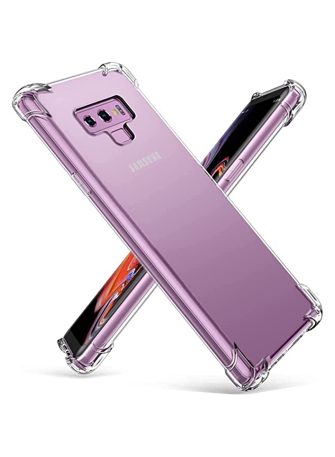 IAF Case for Samsung Galaxy Note 9 Case Cover Back Air Cushion Soft Silicone Shockproof Anti-Scratch Protective Bumper Shell Corner
