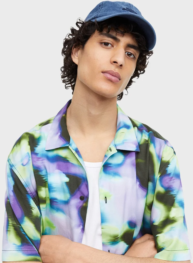 H&M Tie Dye Regular Fit Shirt