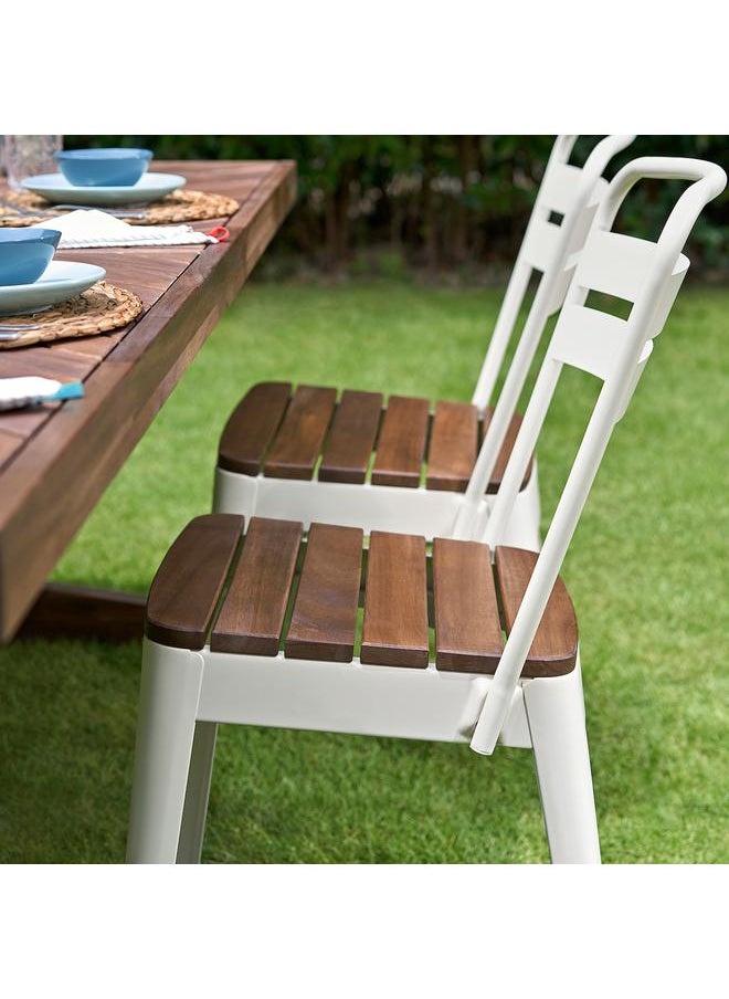 Green Tiger - Chair, outdoor, in/outdoor beige/acacia - Image 1