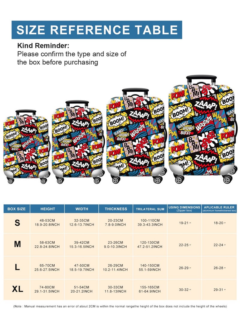 URbazaar Elastic Travel Luggage Cover Travel Suitcase Protective Cover for Trunk Case Apply to luggage Suitcase Cover  - Image 4