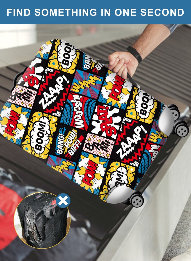 Elastic Travel Luggage Cover Travel Suitcase Protective Cover for Trunk Case Apply to luggage Suitcase Cover