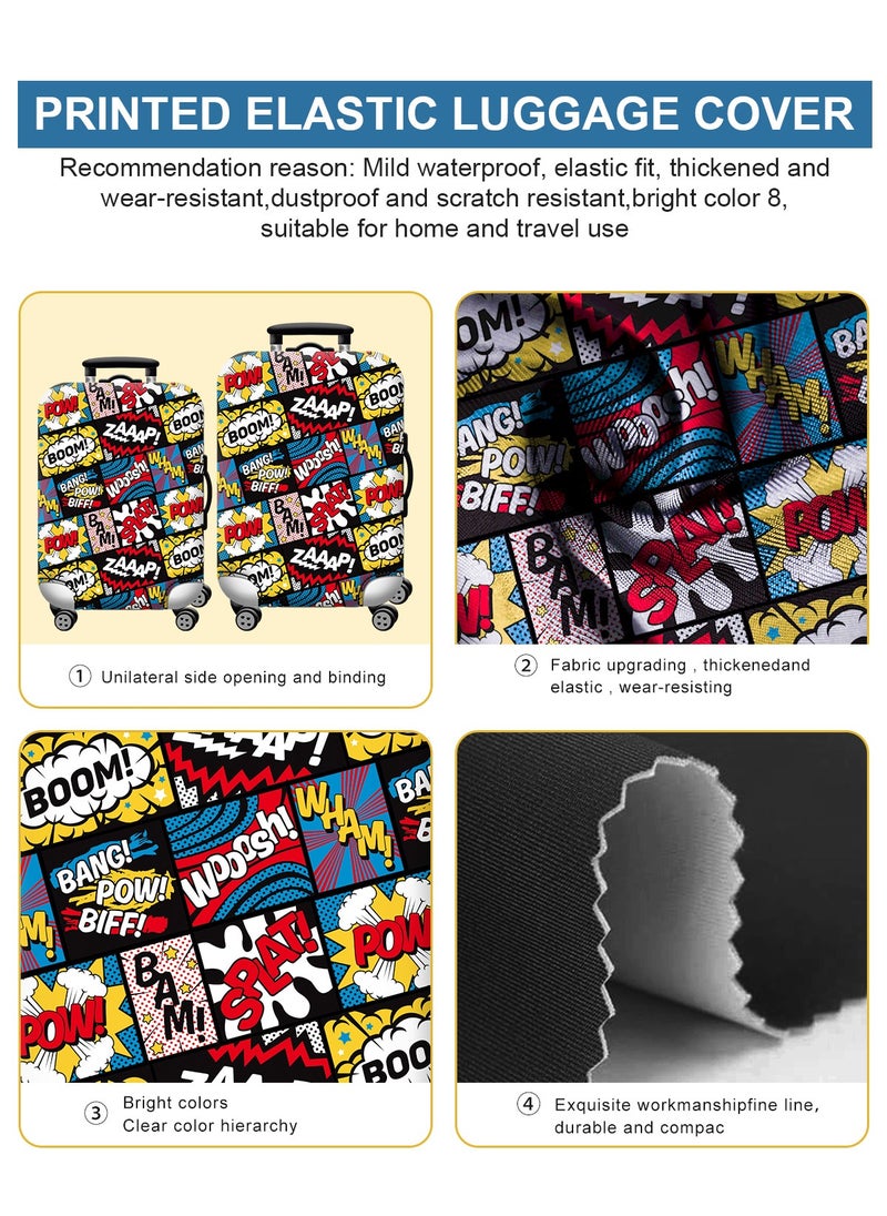 URbazaar Elastic Travel Luggage Cover Travel Suitcase Protective Cover for Trunk Case Apply to luggage Suitcase Cover  - Image 5