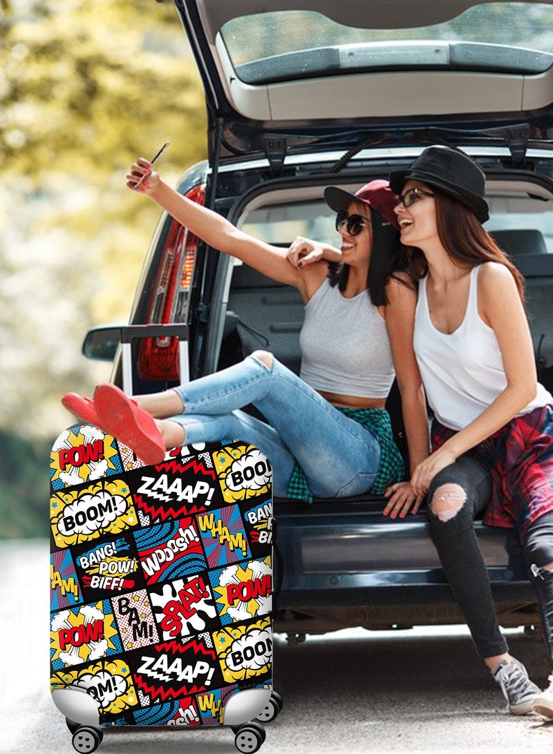 Elastic Travel Luggage Cover Travel Suitcase Protective Cover for Trunk Case Apply to luggage Suitcase Cover