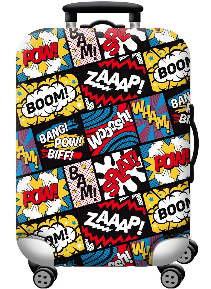 URbazaar Elastic Travel Luggage Cover Travel Suitcase Protective Cover for Trunk Case Apply to luggage Suitcase Cover  - Image 1
