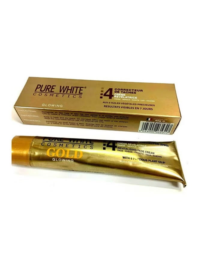 Pure White Cosmetics Cream 4 Dark Spots Corrector Gold - Image 2