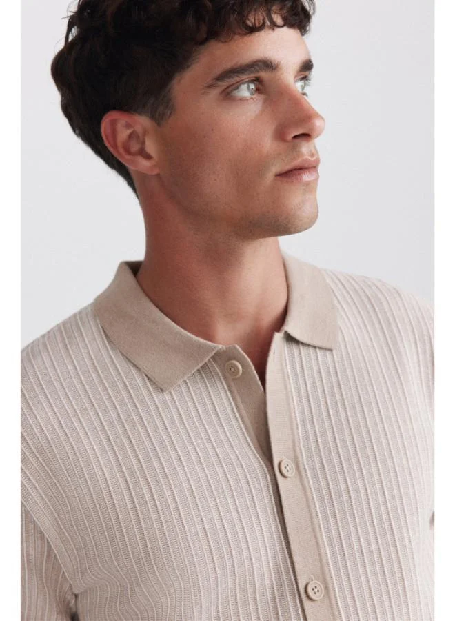 Springfield  Jacquard knit cardigan for Men | Best Price UAE