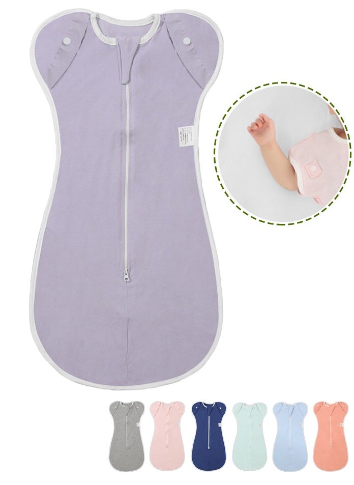 Baby Swaddle , Baby Sleep Sack for 0-9 Month, Self-Soothing Swaddles for Newborns, New Born Essentials for Baby, Purple - pzsku/Z8E56D8408AE1DBC990A4Z/45/_/1713257149/4db4a23b-8c6a-4a56-848f-62eb8d1d6aa6