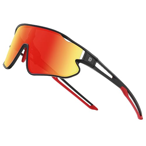 DUCO Kids Sunglasses Youth Baseball Sun Glasses Lightweight TR90 Frame UV400 Sports Cycling Shades for Boys Girls DK268 - Image 1