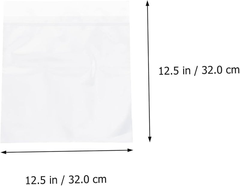 Vinyl Record Outer Sleeves 50 Pack Protective Covers For LP Albums - Image 5